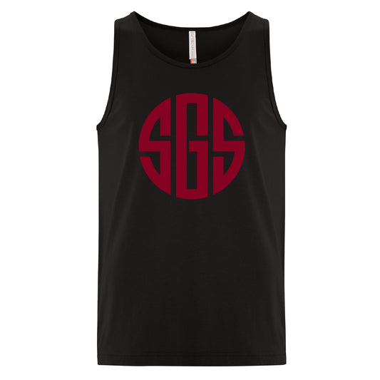 SGS Circle Unisex Ringspun Tank (SGST005-ATC8004)