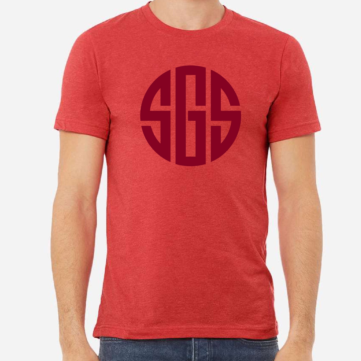 SGS Circle ADULT Premium Ringspun T-Shirt (SGST005-3001CVC)