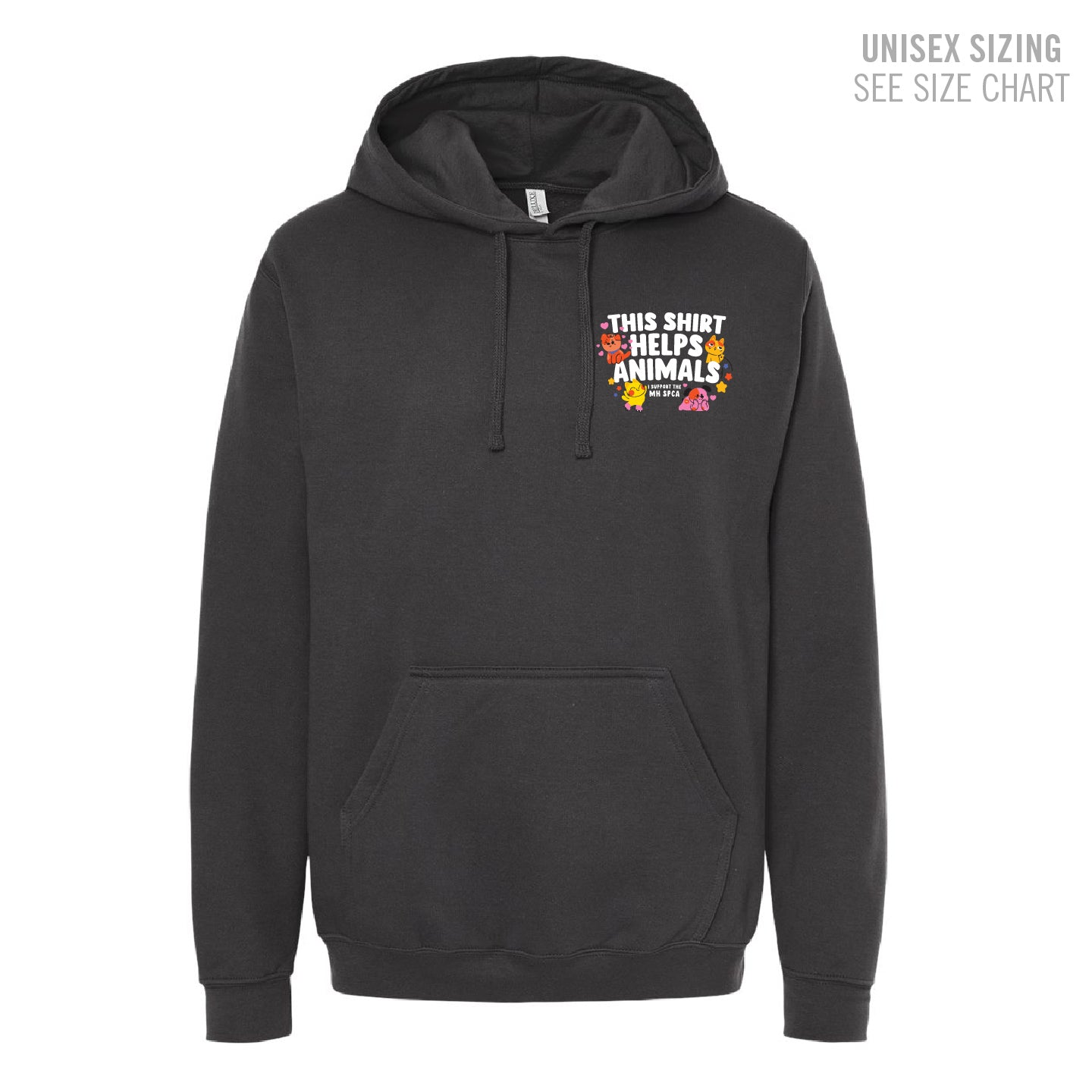 MH SPCA Helps Animals Unisex Pullover Hoodie (SPCAT001-3320)