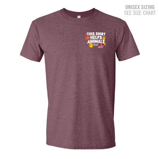 MH SPCA Helps Animals Unisex T-Shirt (SPCAT001-64000)