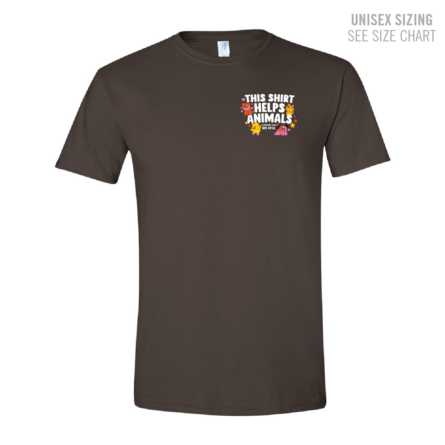 MH SPCA Helps Animals Unisex T-Shirt (SPCAT001-64000)