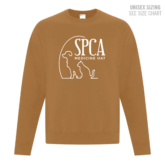 MH SPCA Large Logo Unisex Crewneck Sweatshirt (SPCAT015-F2400)