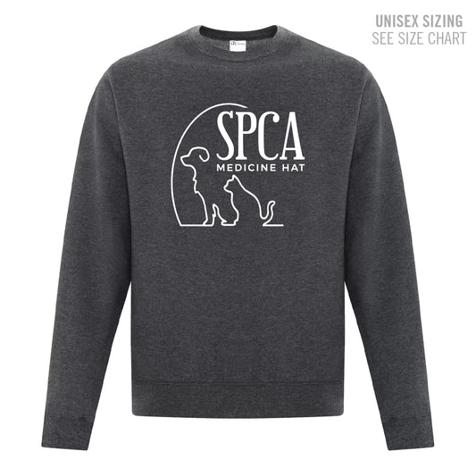 MH SPCA Large Logo Unisex Crewneck Sweatshirt (SPCAT015-F2400)