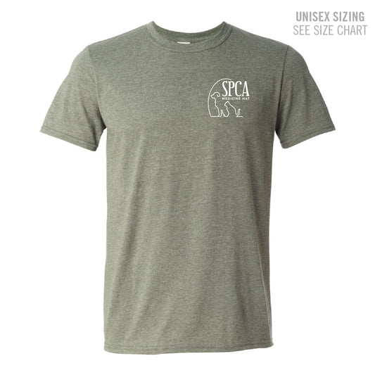 MH SPCA Small Logo Unisex T-Shirt (SPCAT014-64000)