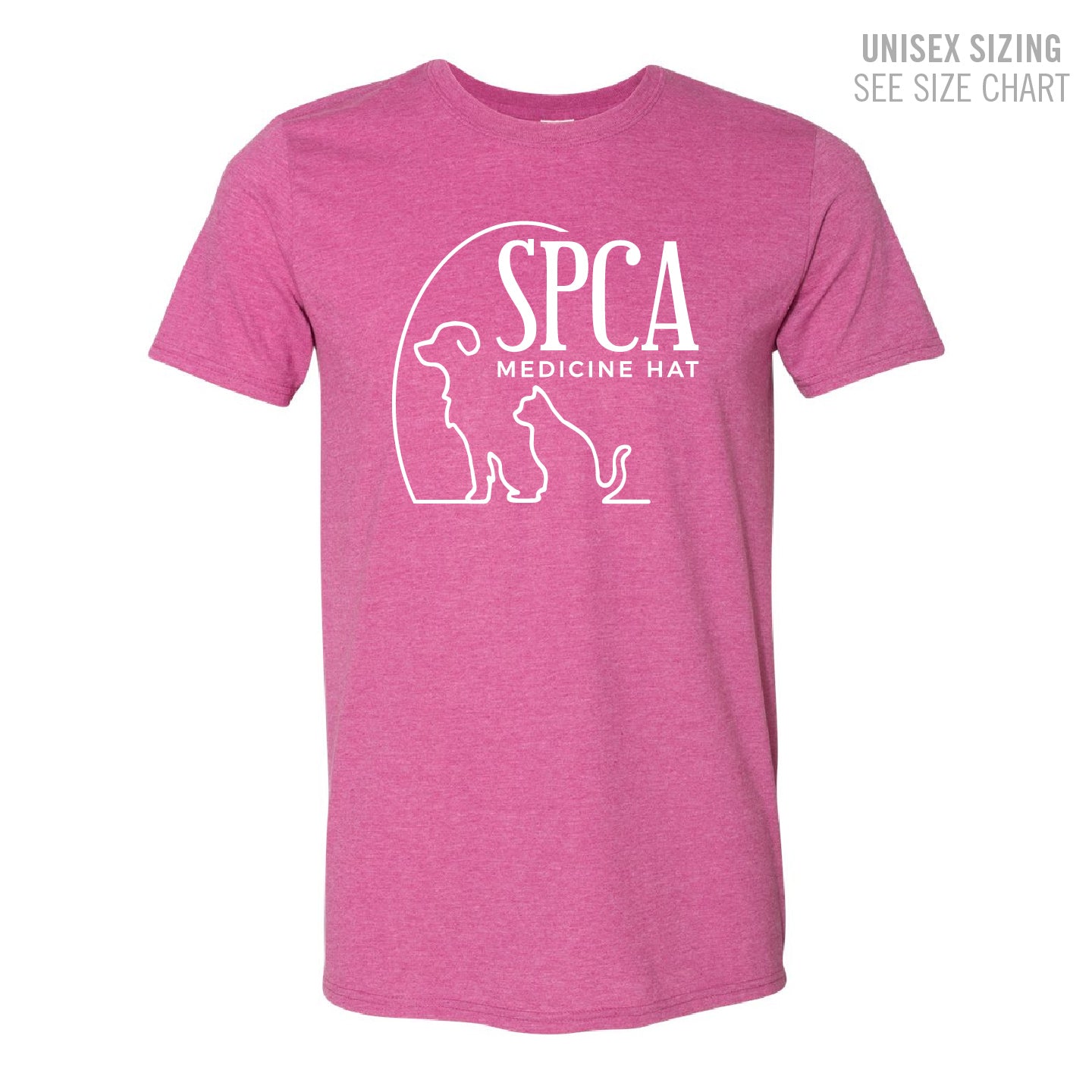 MH SPCA Large Logo Unisex T-Shirt (SPCAT015-64000)
