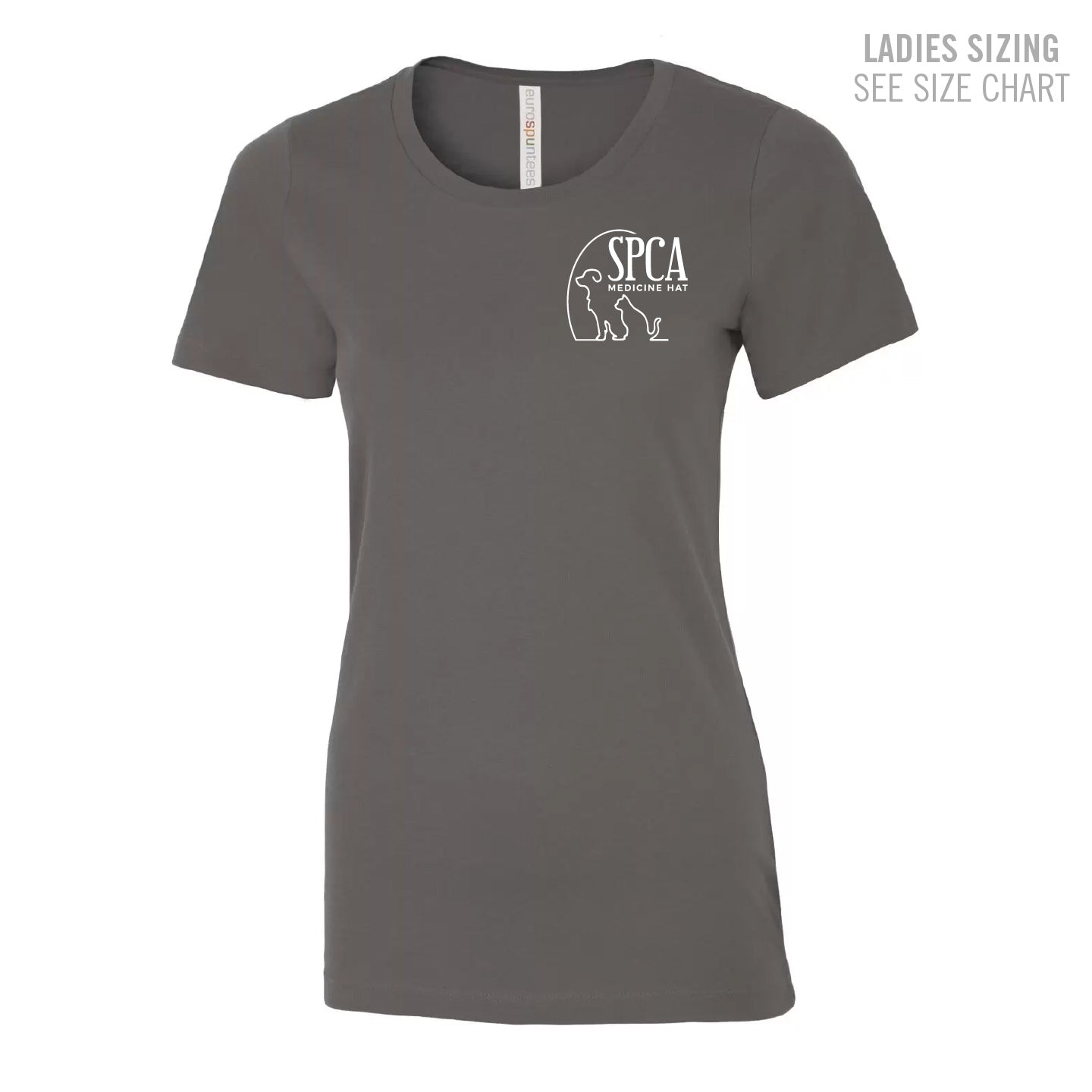 MH SPCA Small Logo Ladies T-Shirt (SPCAT014-8000L)