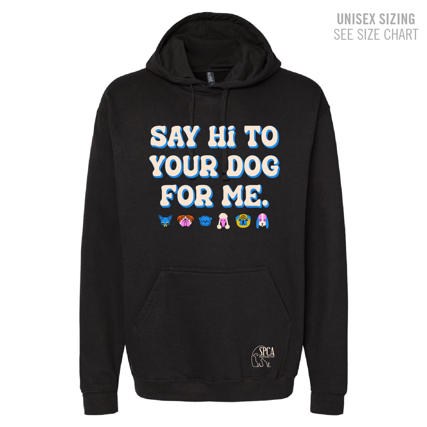 MH SPCA Say Hi! Unisex Pullover Hoodie (SPCAT004-F2500)