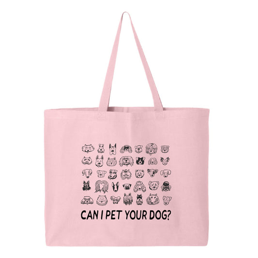 MH SPCA Dogs Jumbo Tote Bag - (SPCAT009-Q600)