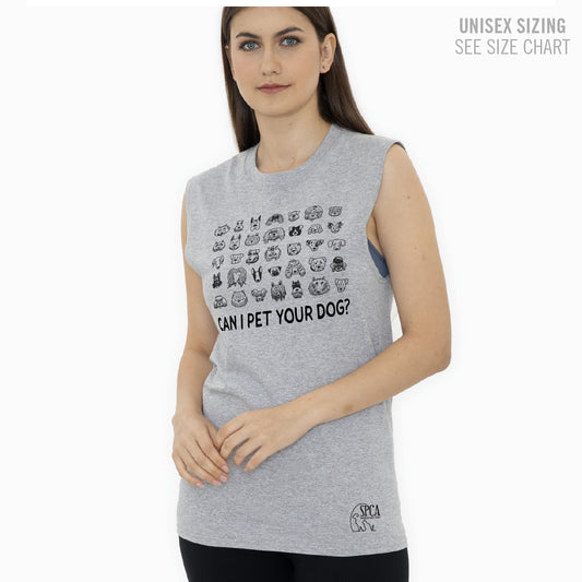 MH SPCA Dogs Unisex Sleeveless T-Shirt (SPCAT009-ATC1002)