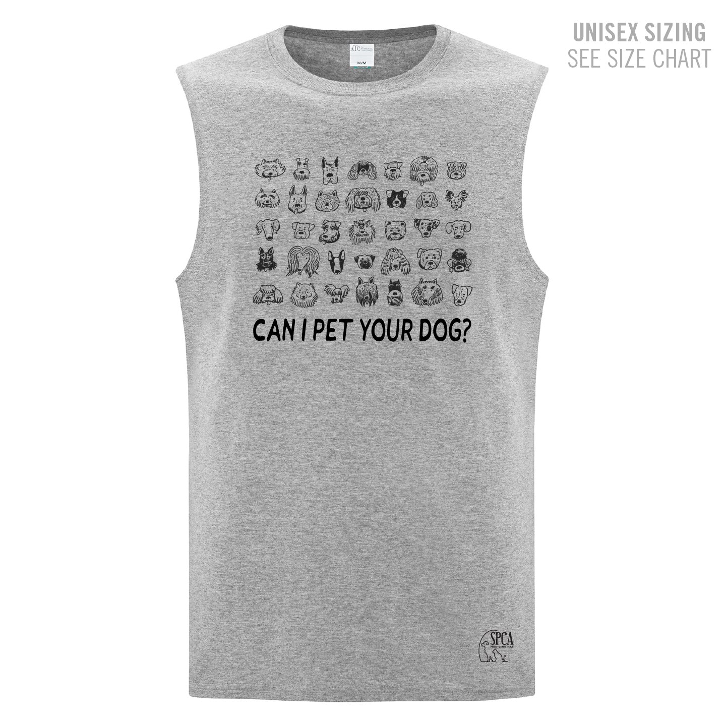 MH SPCA Dogs Unisex Sleeveless T-Shirt (SPCAT009-ATC1002)