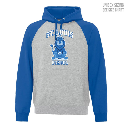 St. Louis School ADULT Two-Tone Pullover Hoodie (STLST001-F2550)