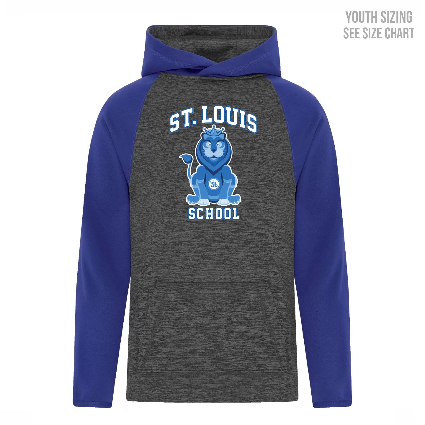 St. Louis School YOUTH Performance Hoodie (STLST002-Y2047)