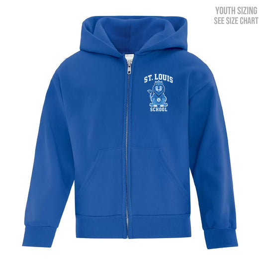 St. Louis School YOUTH Zip Up Hoodie (STLST003-Y2600)