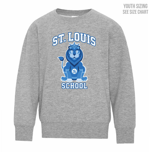 St. Louis School YOUTH Crewneck Sweatshirt (STLST001-Y2400)
