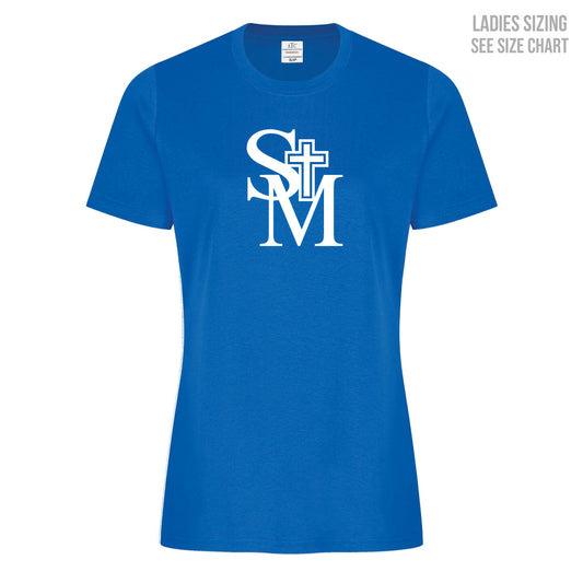 St. Michael's School LADIES T-Shirt (SMST002-ATC2000L)