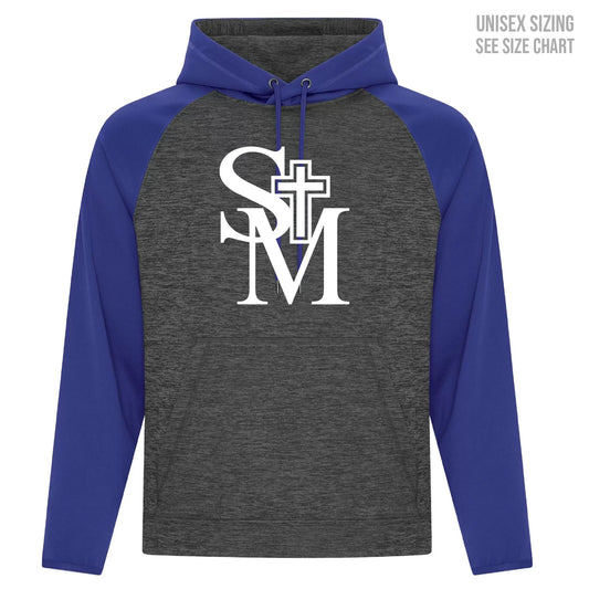 St. Michael's School ADULT Performance Pullover Hoodie (SMST001-F2047)