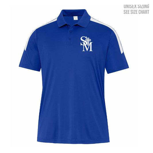 St. Michael's School ADULT Performance Polo Shirt (SMST003-S3560)