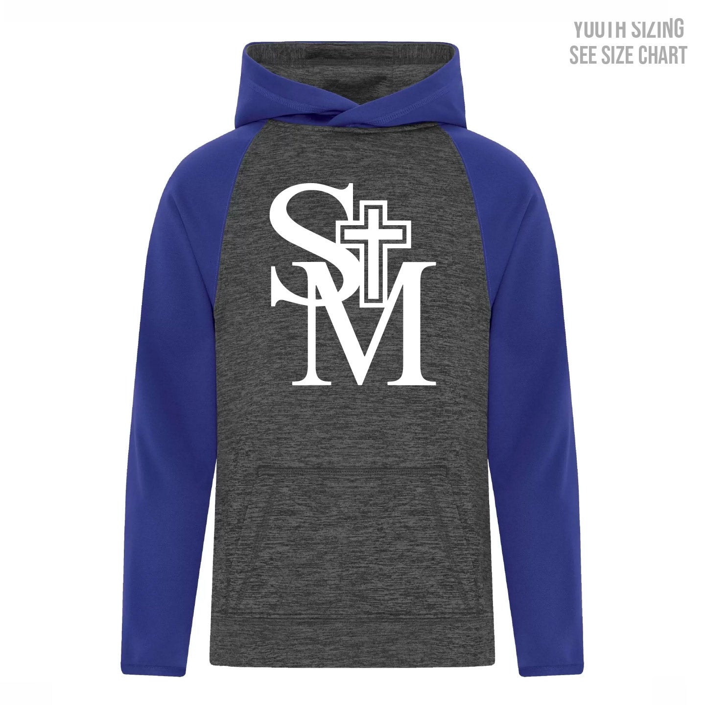 St. Michael's School YOUTH Performance Hoodie (SMST002-Y2047)