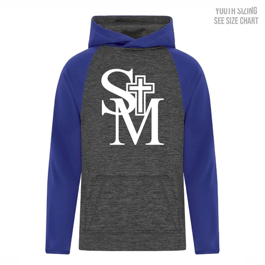 St. Michael's School YOUTH Performance Hoodie (SMST002-Y2047)