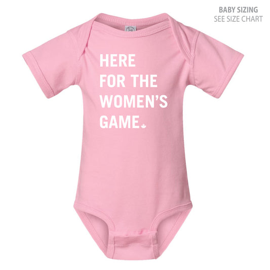 Women's Para Hockey Type Design Infant Onesie (WPHT008-4424)