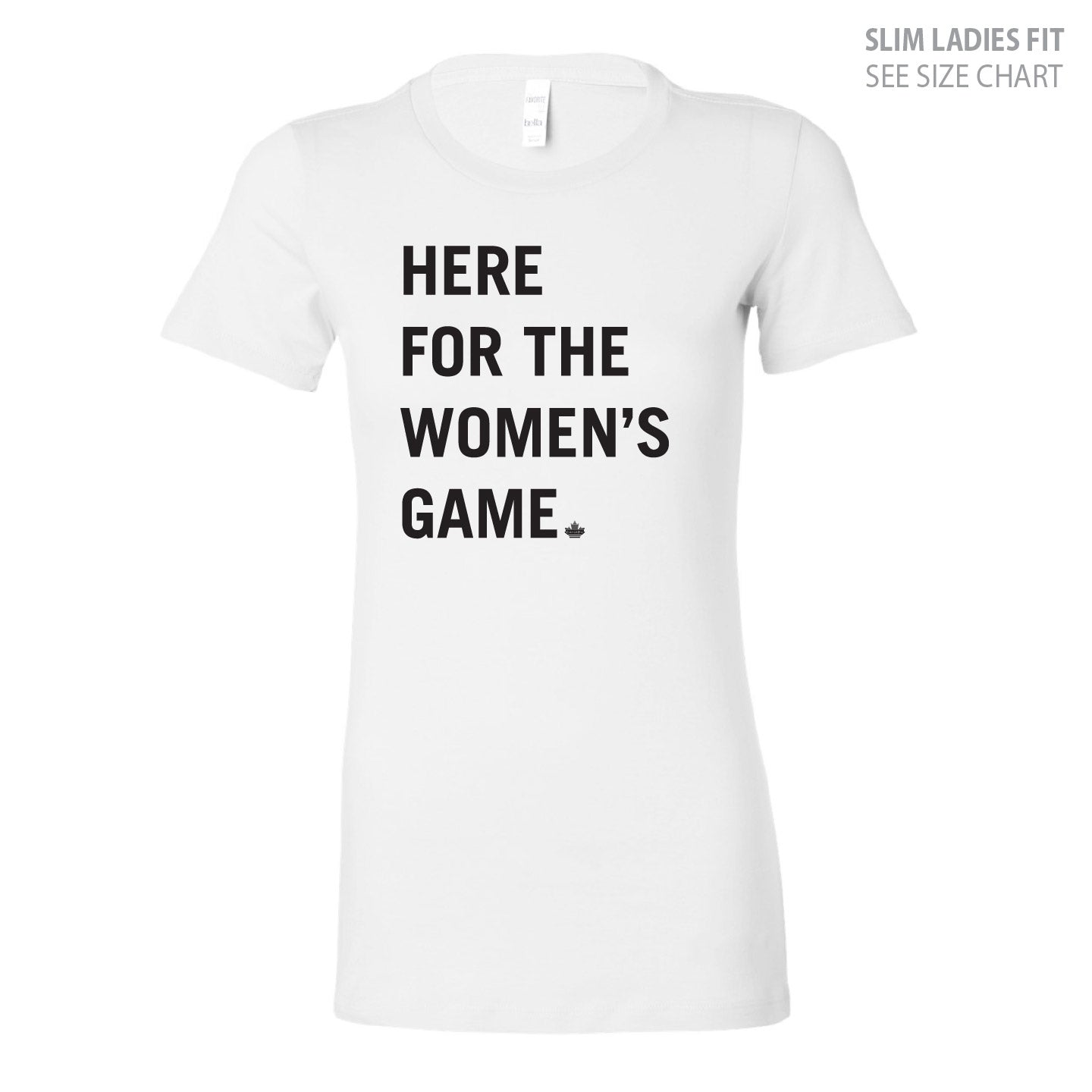 Women's Para Hockey Type Design LADIES T-Shirt (WPHT007-6004)