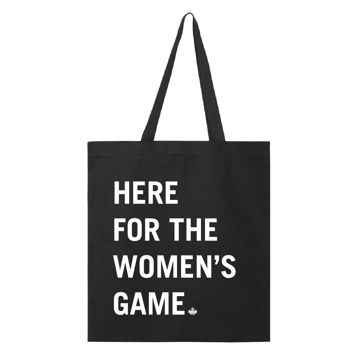 Women's Para Hockey Type Design Tote Bag (WPHT004-QTB)