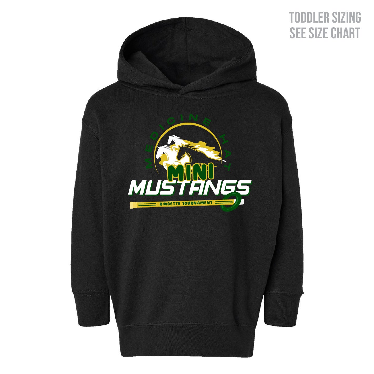 Mini Mustangs TODDLER Hoodie (MMHRAT001-3326)