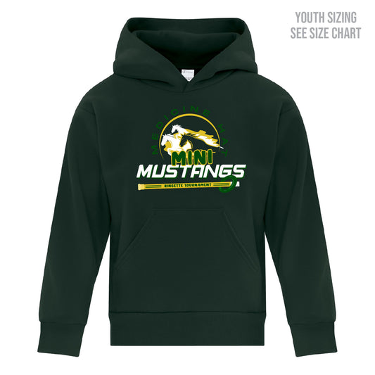 Mini Mustangs YOUTH Pullover Hoodie (MMHRAT001-Y2500)