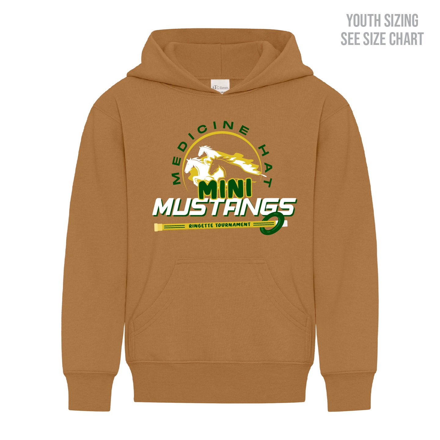 Mini Mustangs YOUTH Pullover Hoodie (MMHRAT001-Y2500)