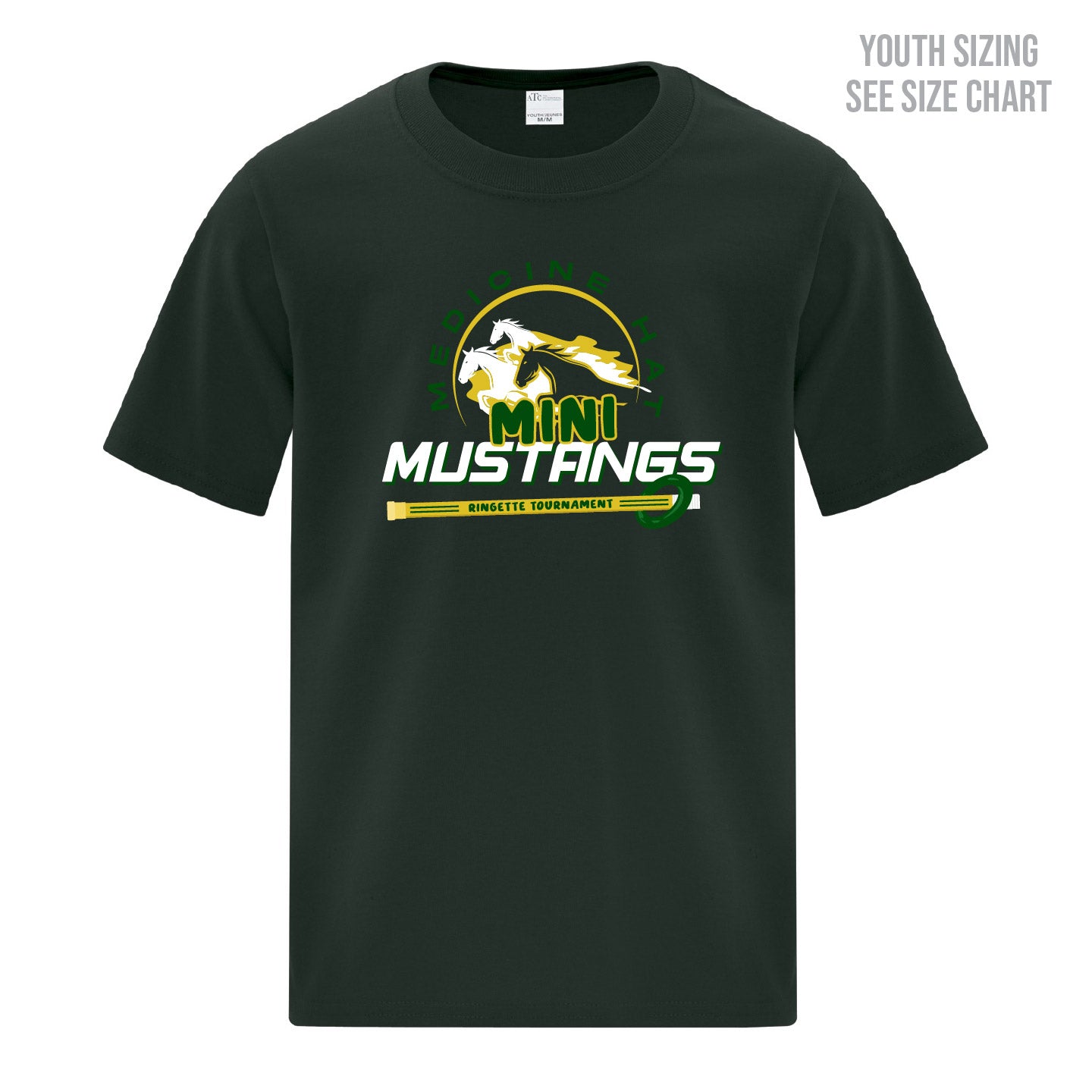Mini Mustangs YOUTH T-Shirt (MMHRAT001-ATC1000Y)