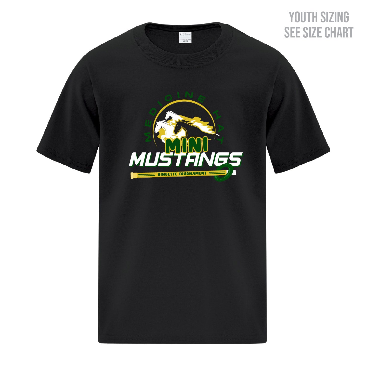 Mini Mustangs YOUTH T-Shirt (MMHRAT001-ATC1000Y)