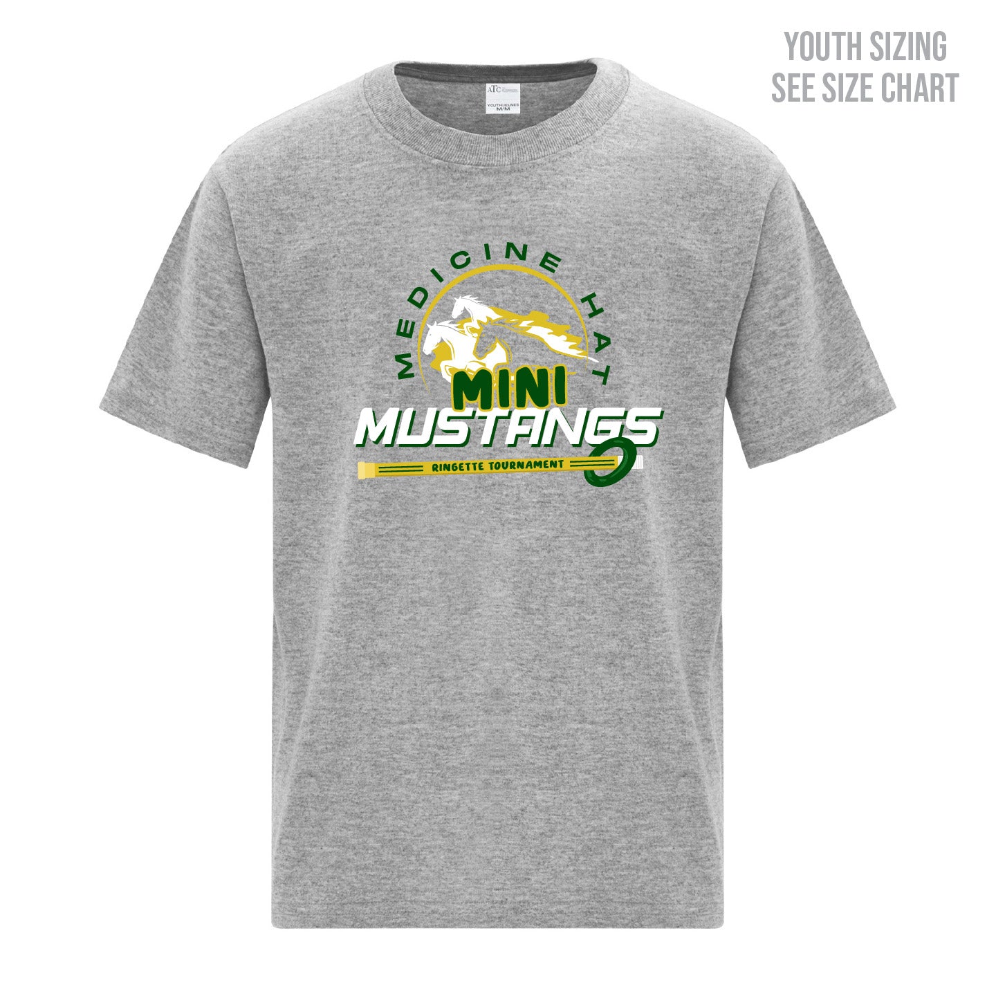Mini Mustangs YOUTH T-Shirt (MMHRAT001-ATC1000Y)