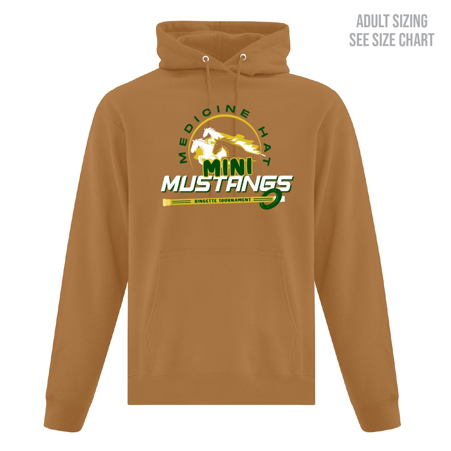 Mini Mustangs ADULT Pullover Hoodie (MMHRAT001-F2500)