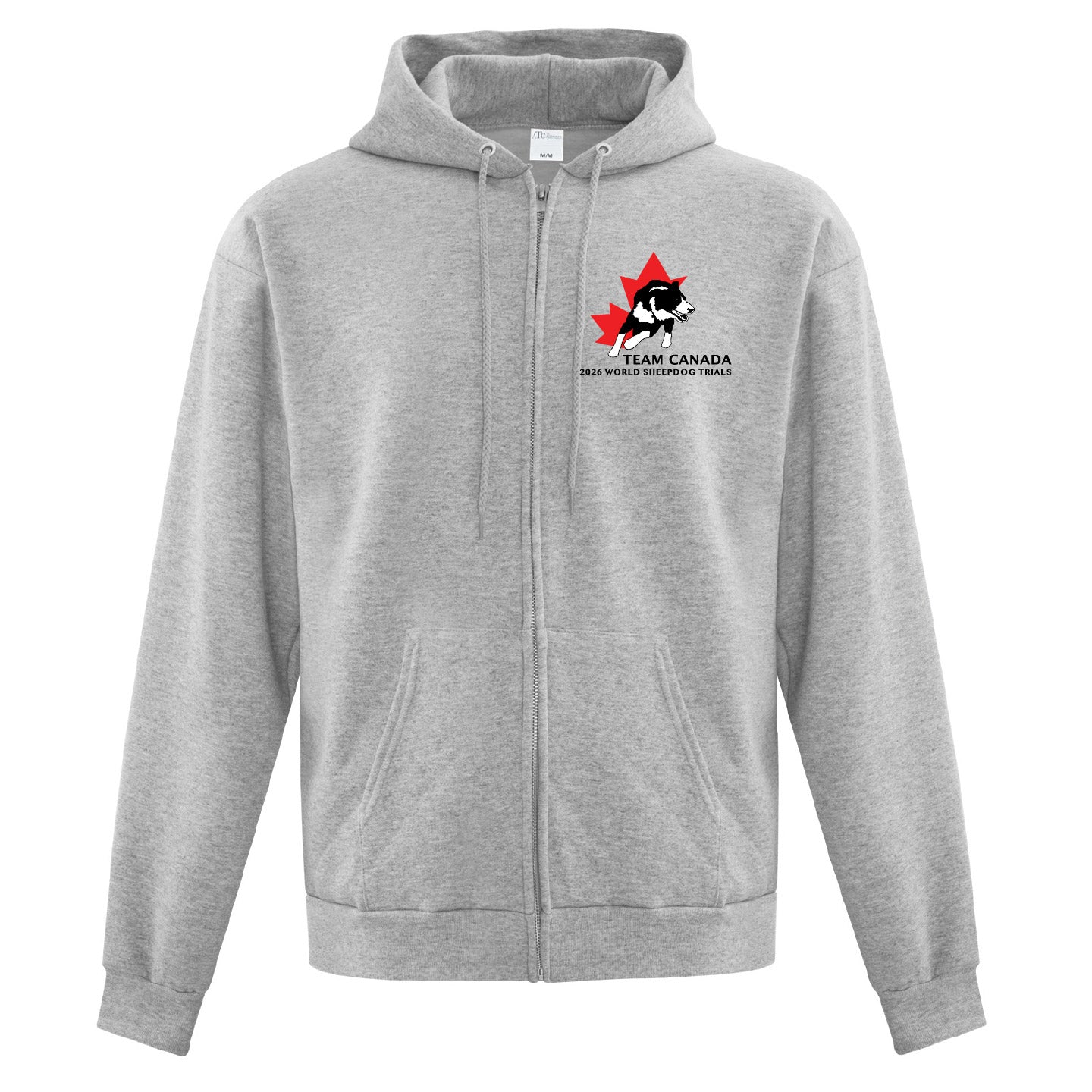 Sheepdog Trials Unisex Zip Hoodie (SDTT003/004-ATCF2600)