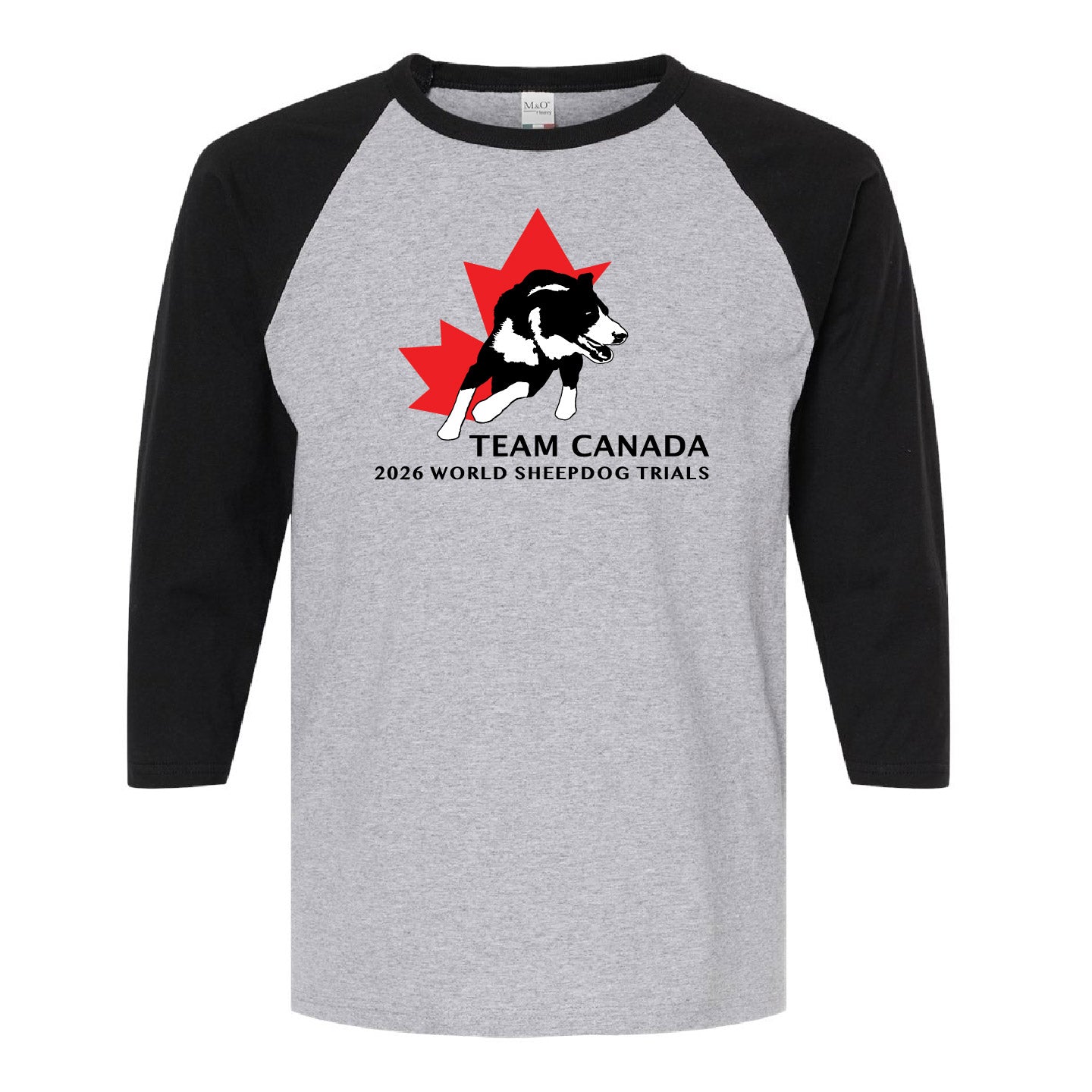 Sheepdog Trials Unisex Baseball T-Shirt (SDTT004-5540)