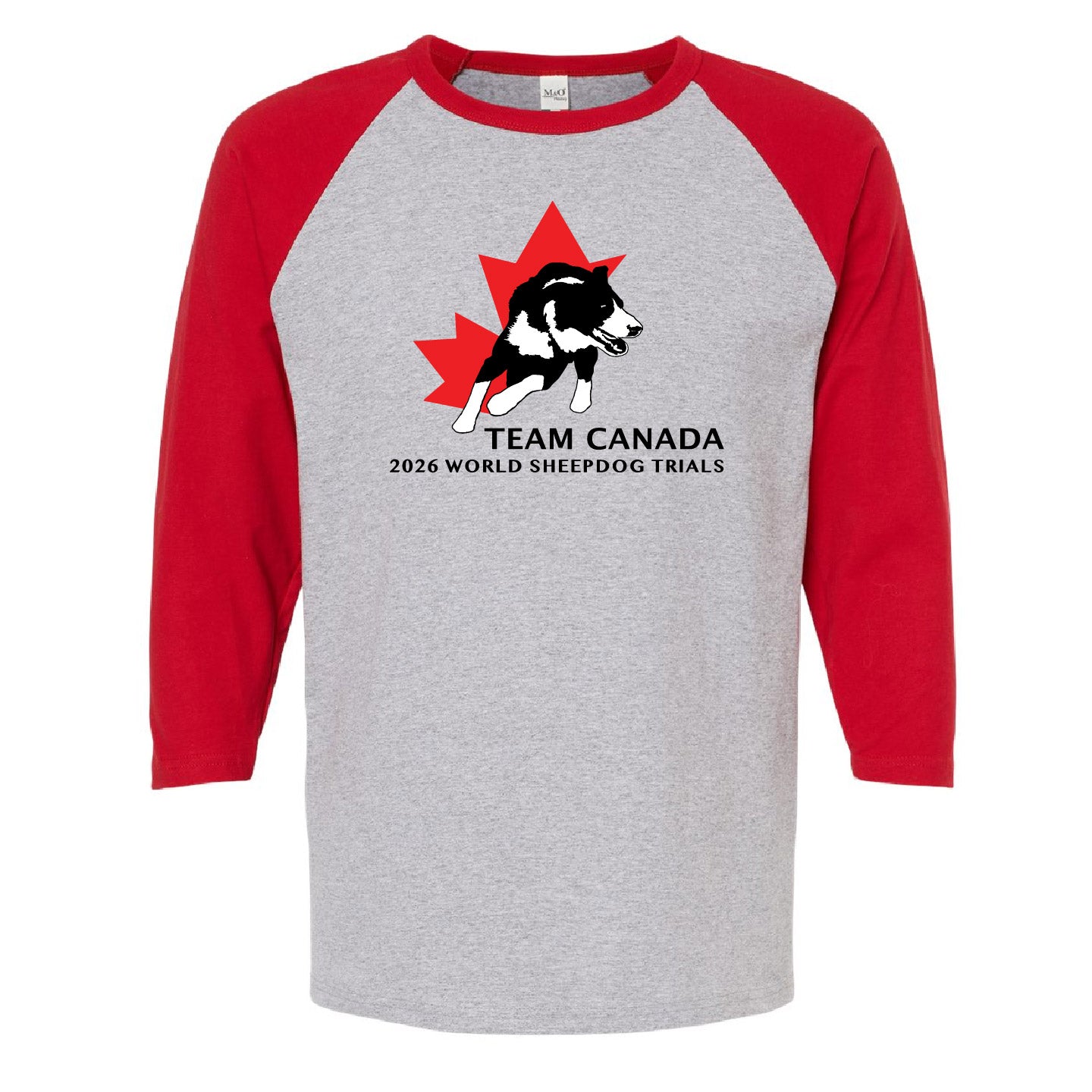 Sheepdog Trials Unisex Baseball T-Shirt (SDTT004-5540)