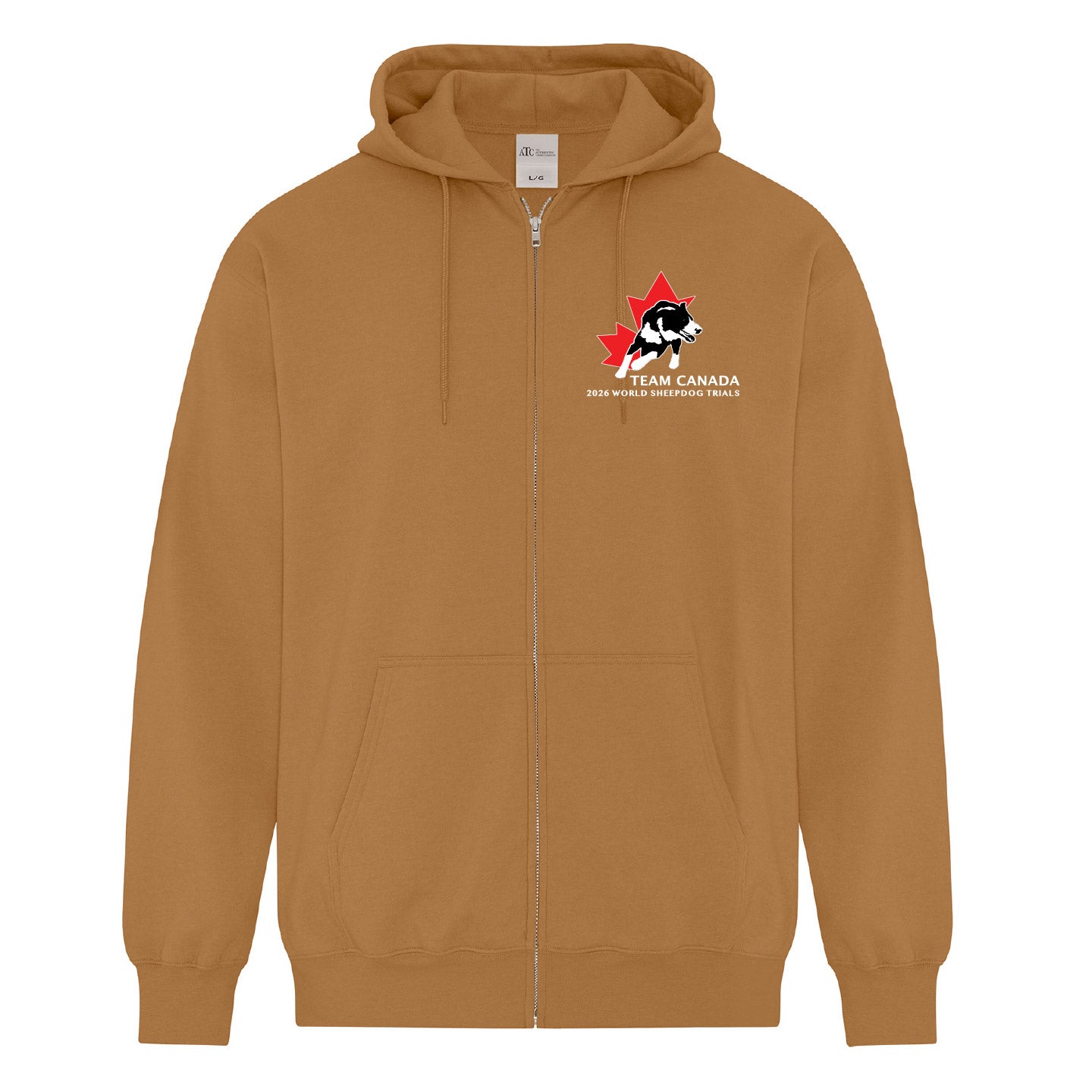 Sheepdog Trials Unisex Zip Hoodie (SDTT001/002-ATCF2600)