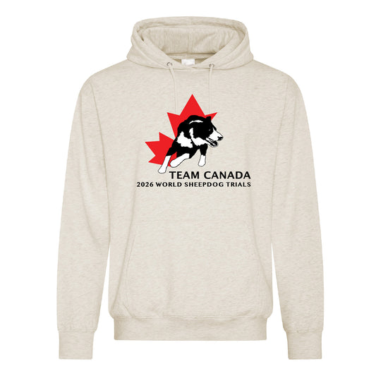 Sheepdog Trials Large Print Unisex Pullover Hoodie (SDTT004-ATCF2500)