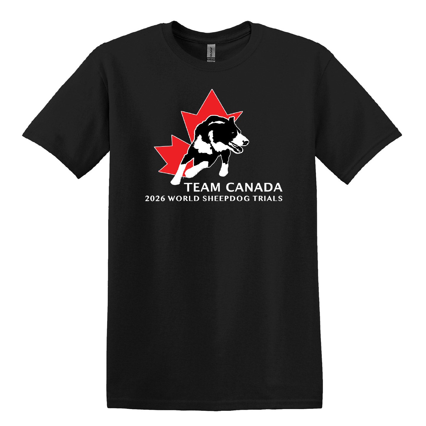Sheepdog Trials Large Print Unisex T-Shirt (SDTT002-64000)