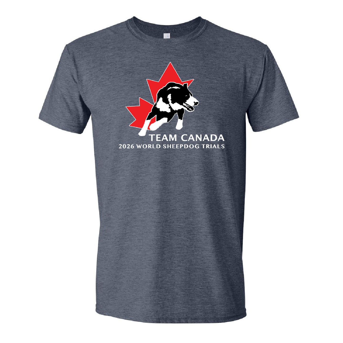 Sheepdog Trials Large Print Unisex T-Shirt (SDTT002-64000)