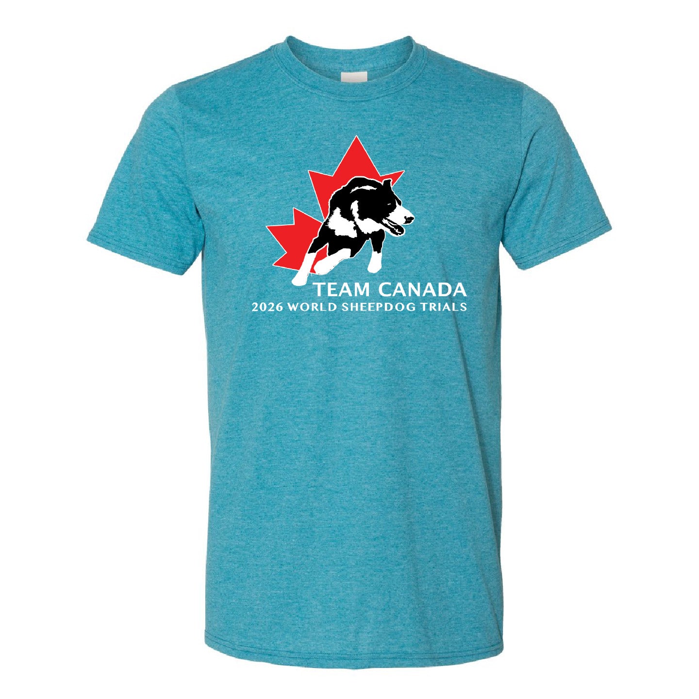 Sheepdog Trials Large Print Unisex T-Shirt (SDTT002-64000)