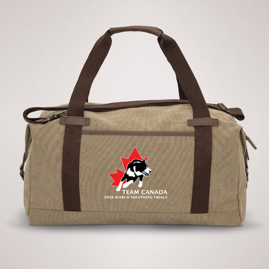 Sheepdog Trials Canvas Duffel Bag (SDTT003-KOI1044)