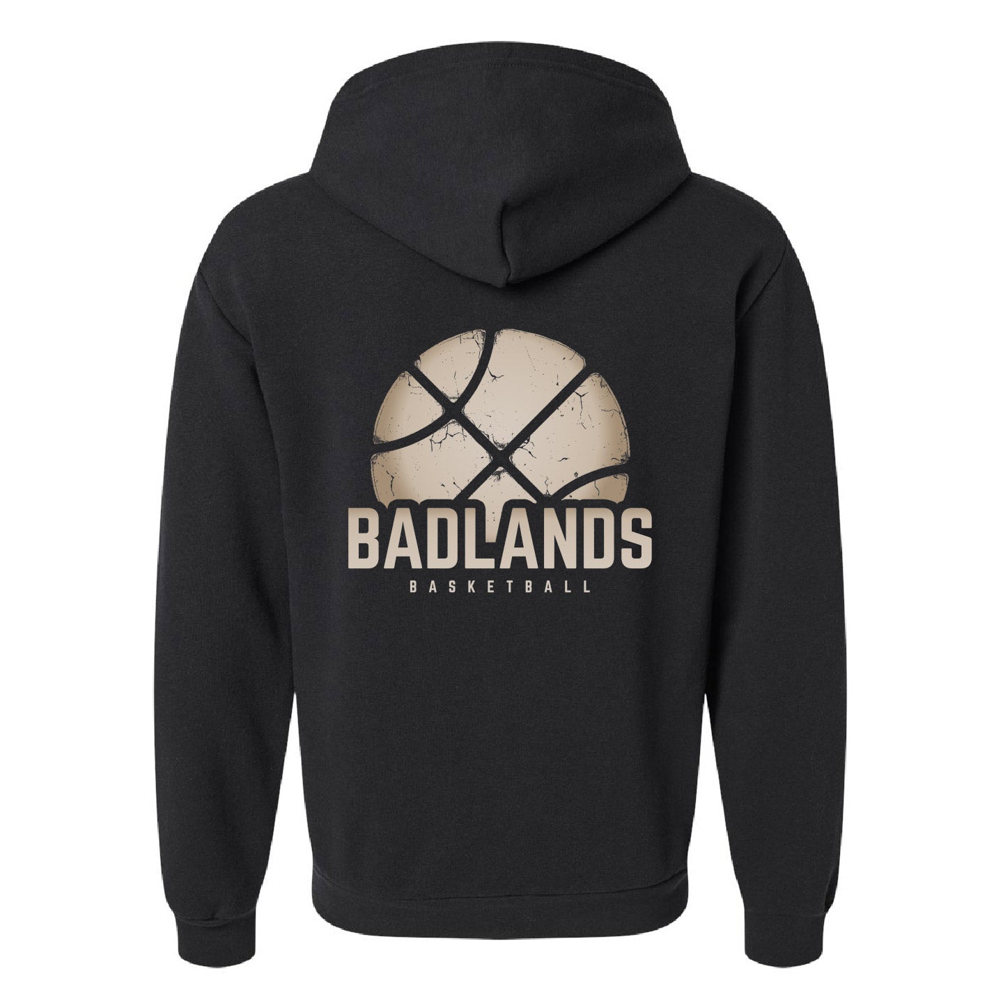 Badlands Basketball Unisex Zip Hoodie (BLBBT001/002-RF497)