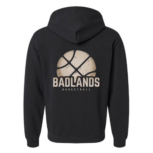 Badlands Basketball Unisex Zip Hoodie (BLBBT001/002-RF497)