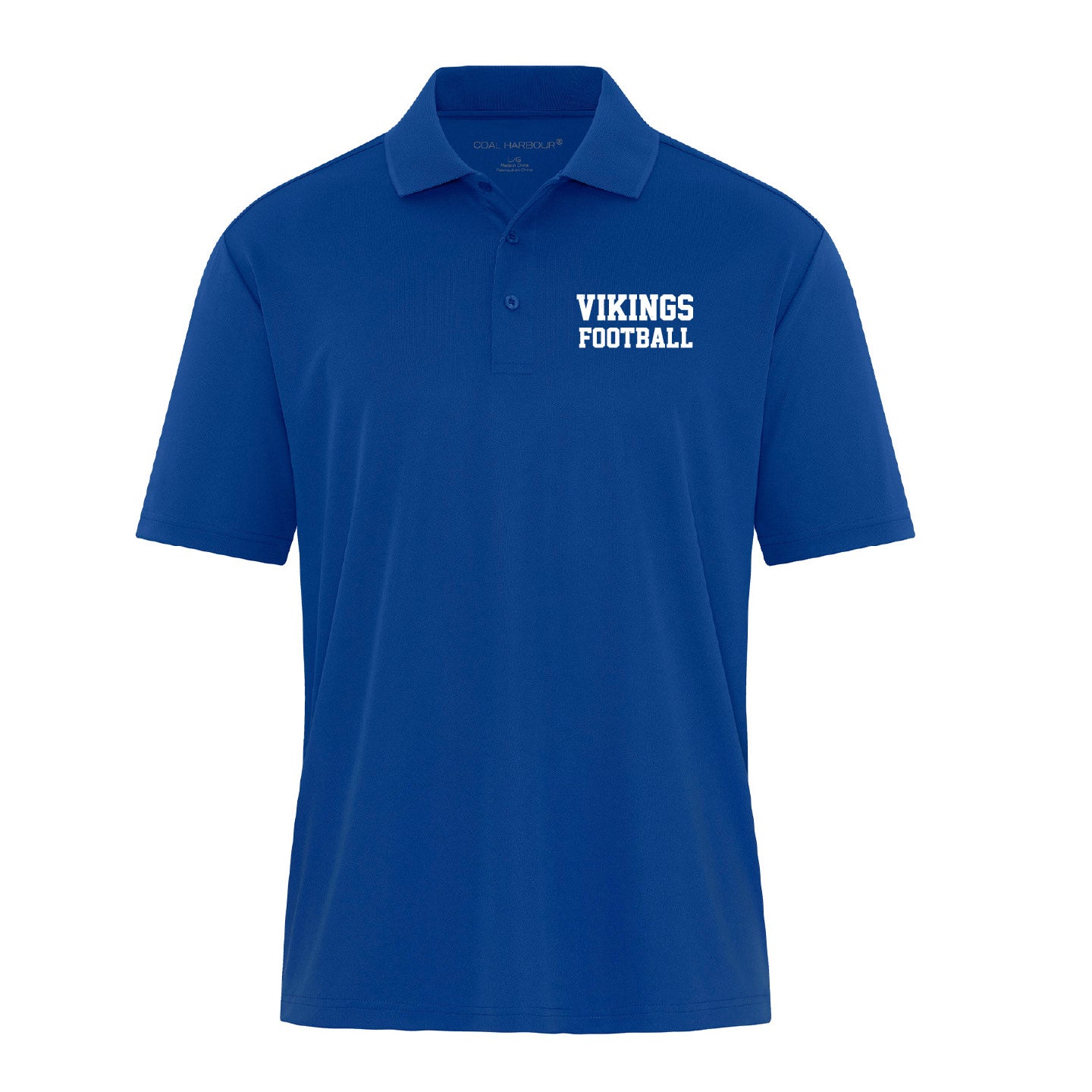 CHHS Vikings Football Unisex Performance Polo Shirt (CHFB26T003-S365)