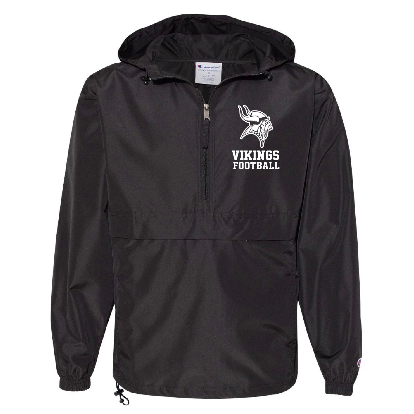 CHHS Vikings Football Unisex Champion Half Zip Windbreaker (CHFB26T002-CO200)