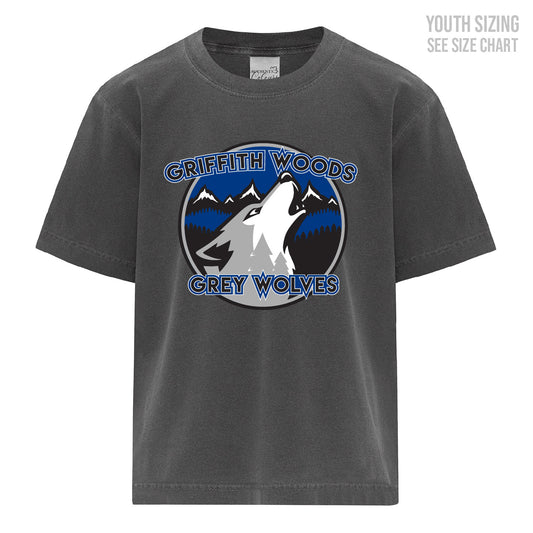 GWS Retro Dyed YOUTH Ringspun T-Shirt (GWST002-ATC1700Y)