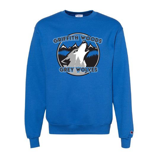 GWS Unisex Champion Blue Crewneck Sweatshirt (GWST003-S600)