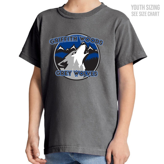GWS Retro Dyed YOUTH Ringspun T-Shirt (GWST002-ATC1700Y)