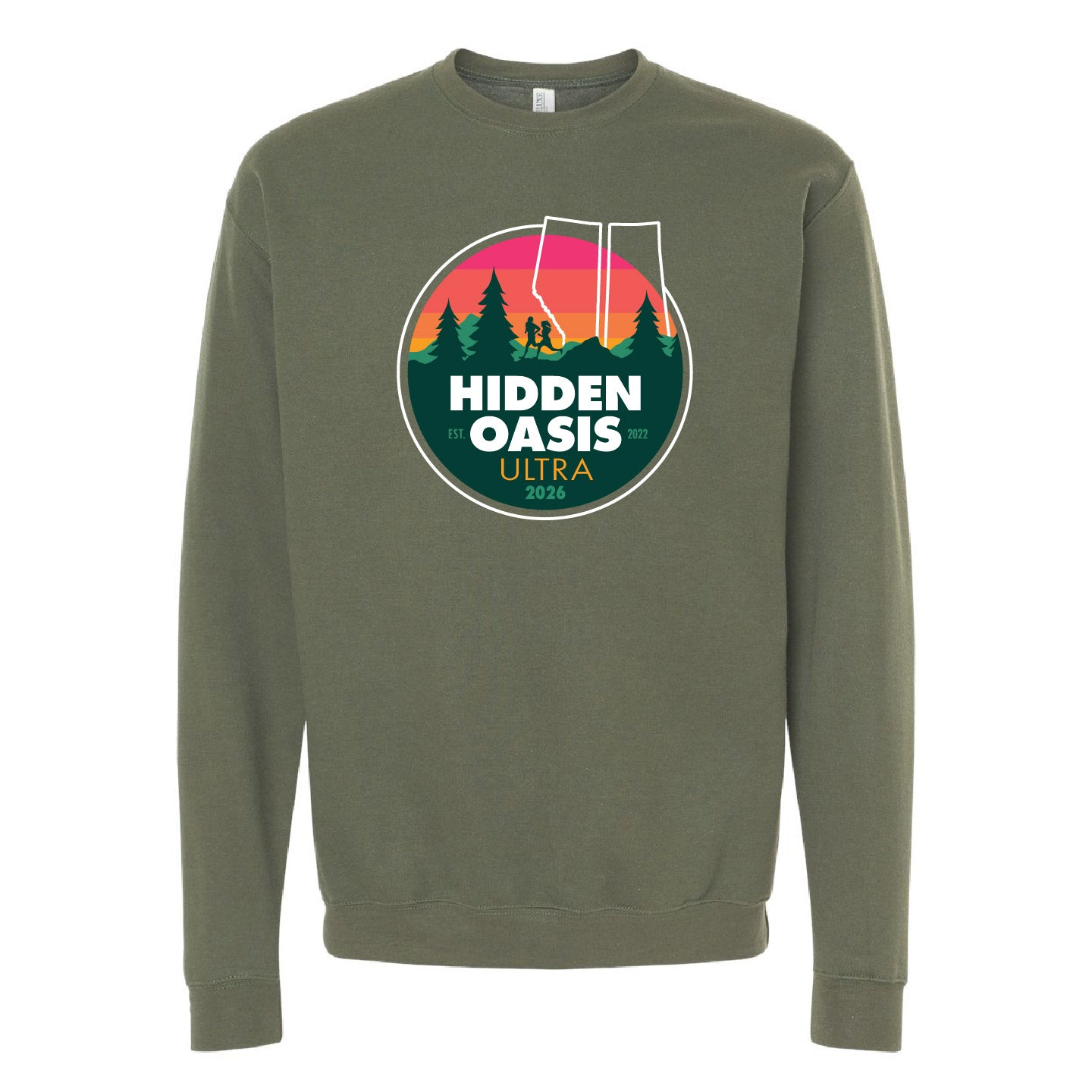 Hidden Oasis Crewneck Sweatshirt (HOT001-3340)